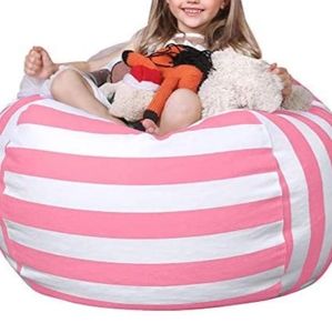 WEKAPO Stuffed Animal Storage Bean Bag